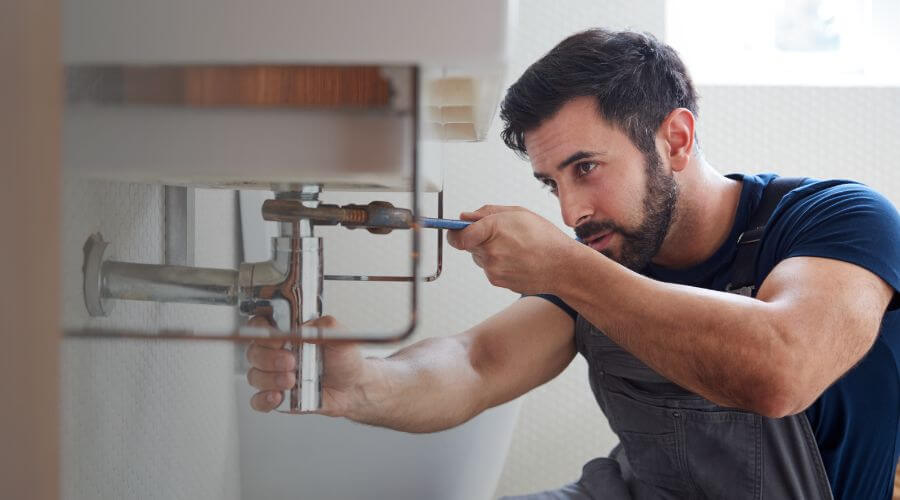 Sink faucet installation in Bedford, IN